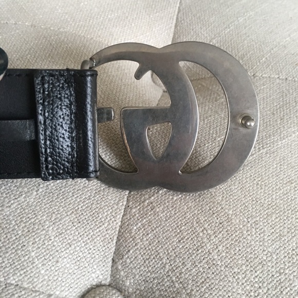 Gucci GG buckle leather belt - NEW - size 115 - Picture 5 of 8